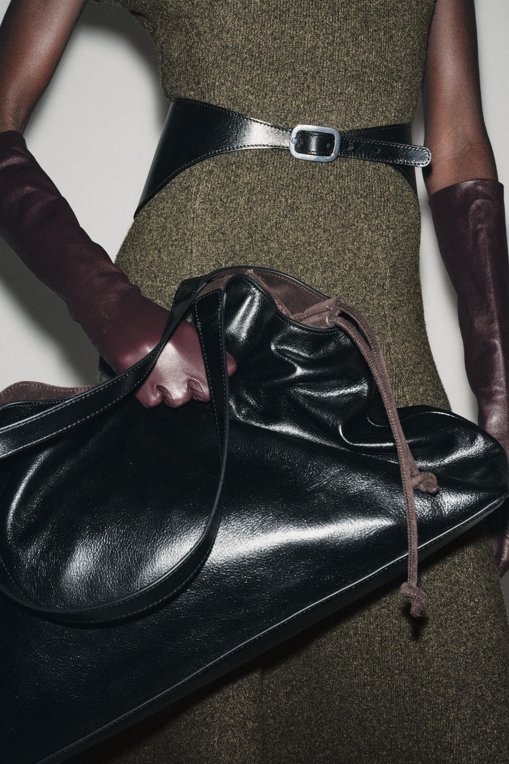 100% LEATHER WAIST BELT