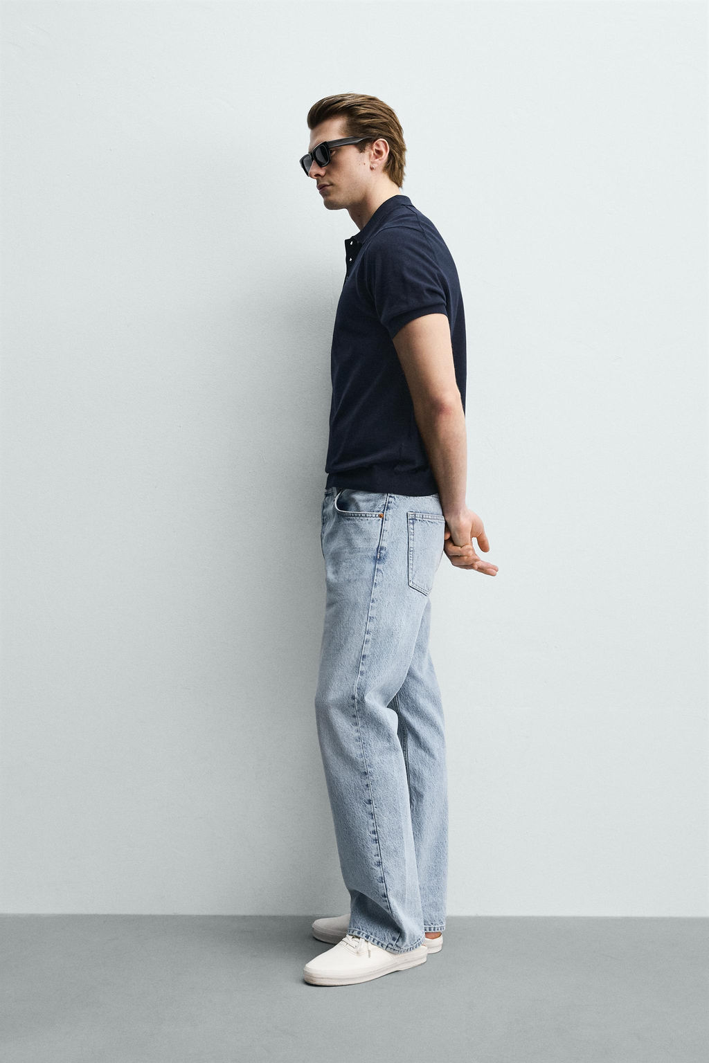 POLO PUNTO REGULAR FIT / Marino - Zara фото 4