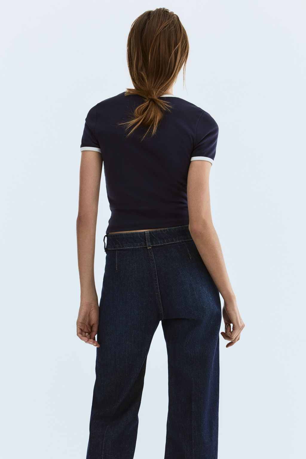 Wide High Waist Jeans - H&m фото 11