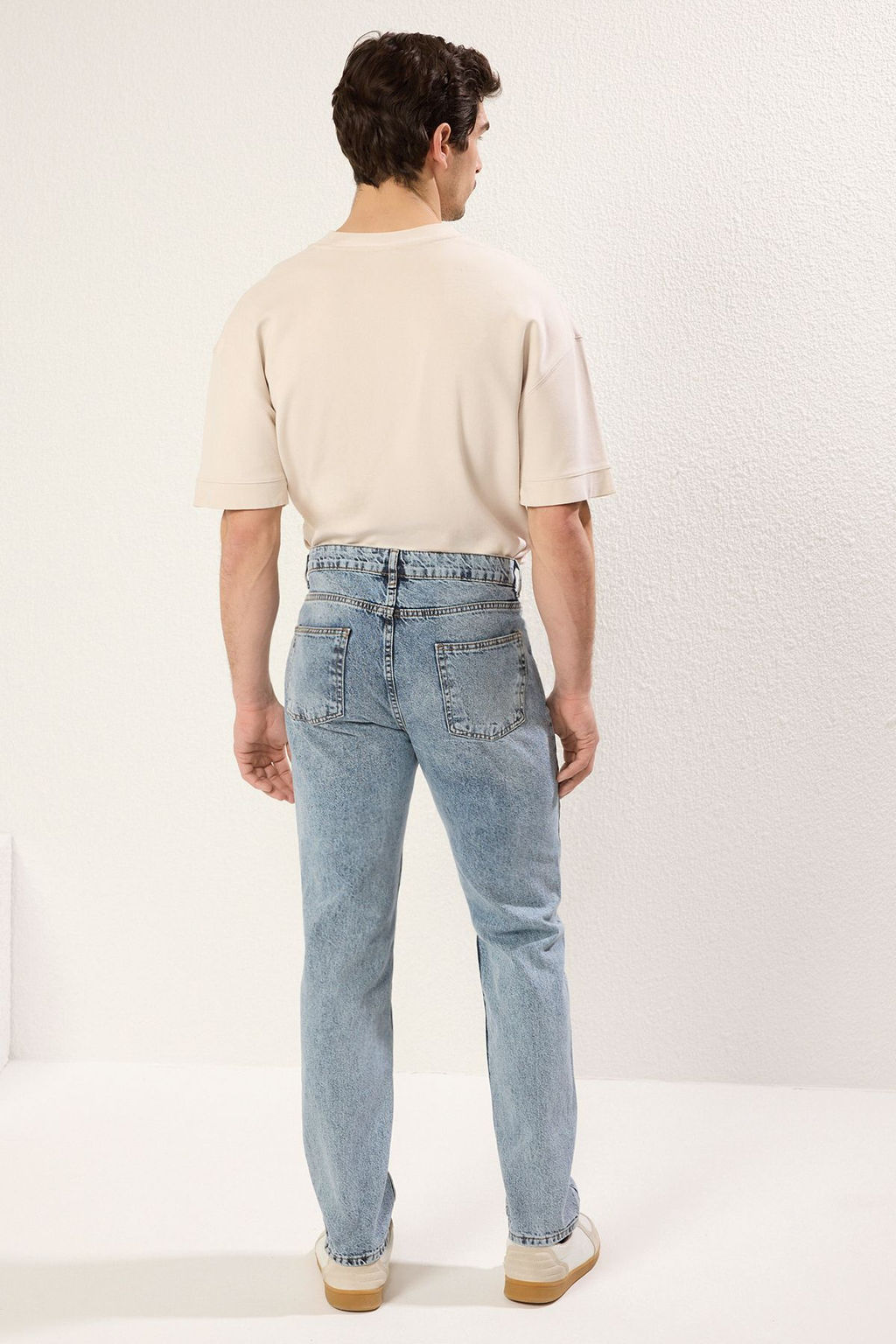 TRENDYOL MAN Lacivert %100 Pamuk Straight Fit Jeans Kot Pantolon TMNAW23JE00023 - Trendyolmilla фото 19