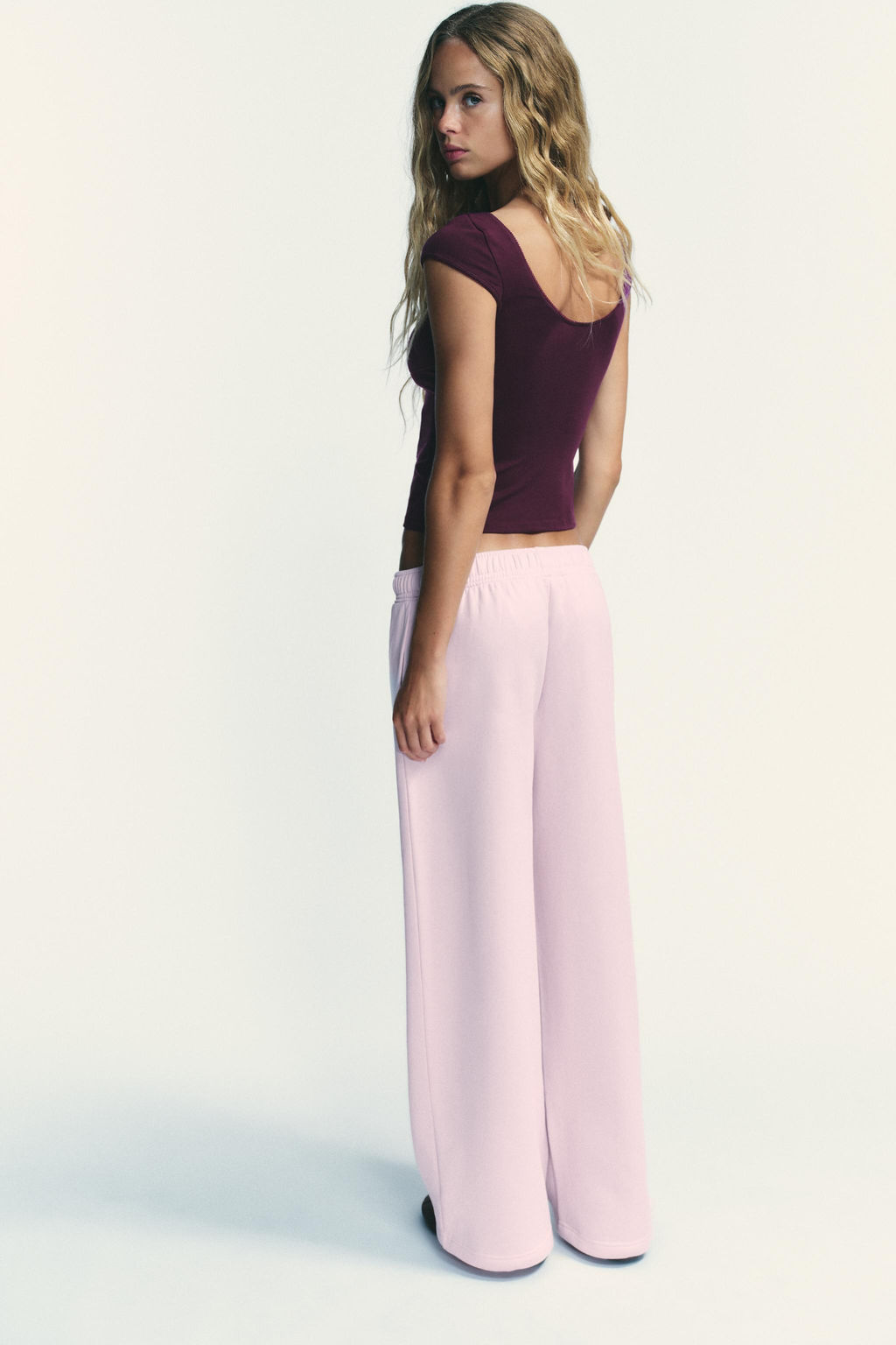 LYOCELL LACE TRIM TOP - Zara фото 4