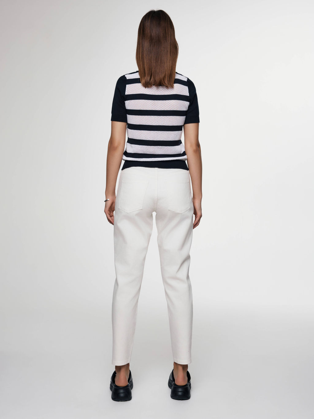 CONTE LDK 2332 Джемпер женский black-white - Conte elegant фото 6