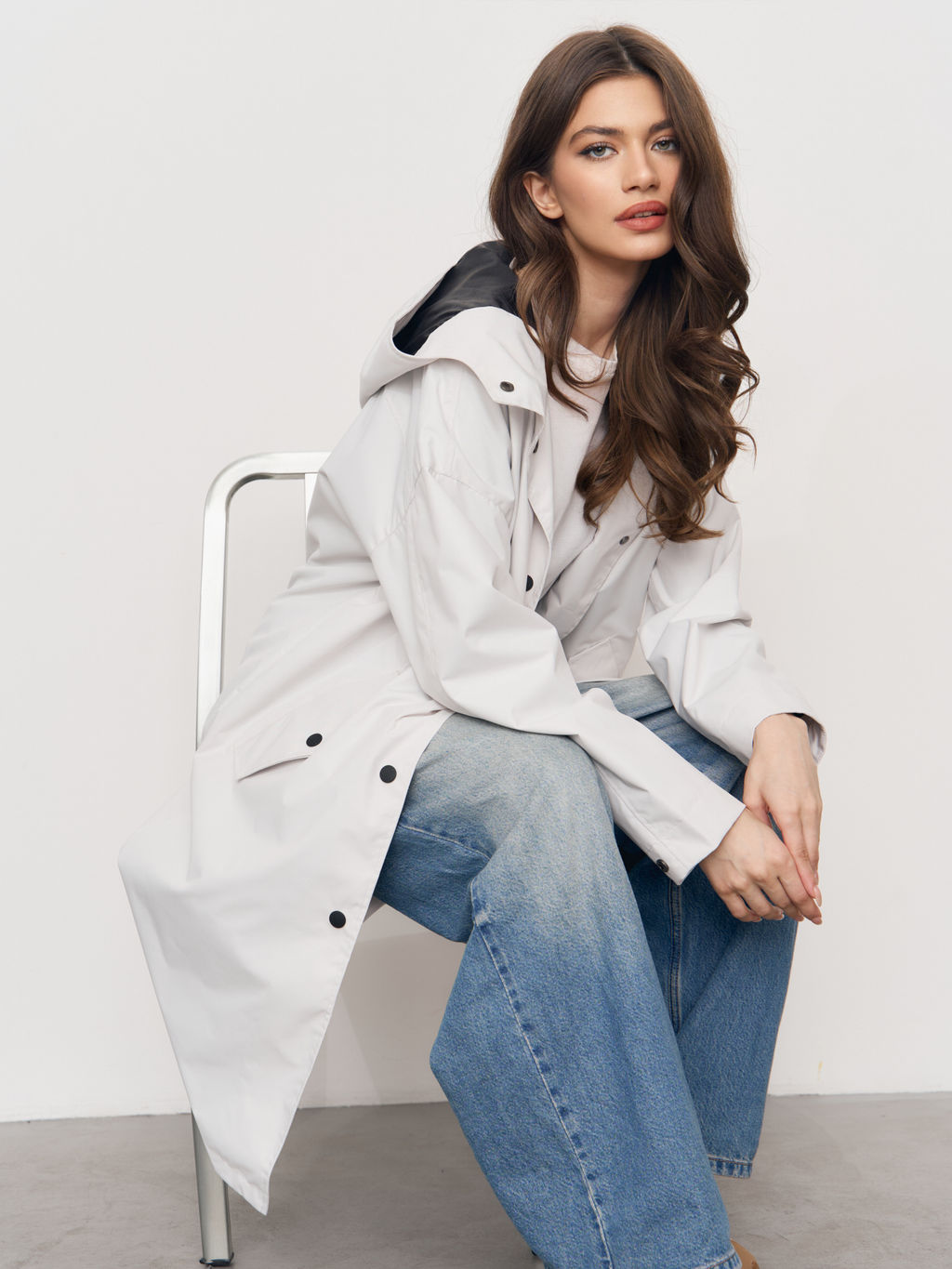 Плащ женский OVERSIZE 22271-389 - Avese фото 56