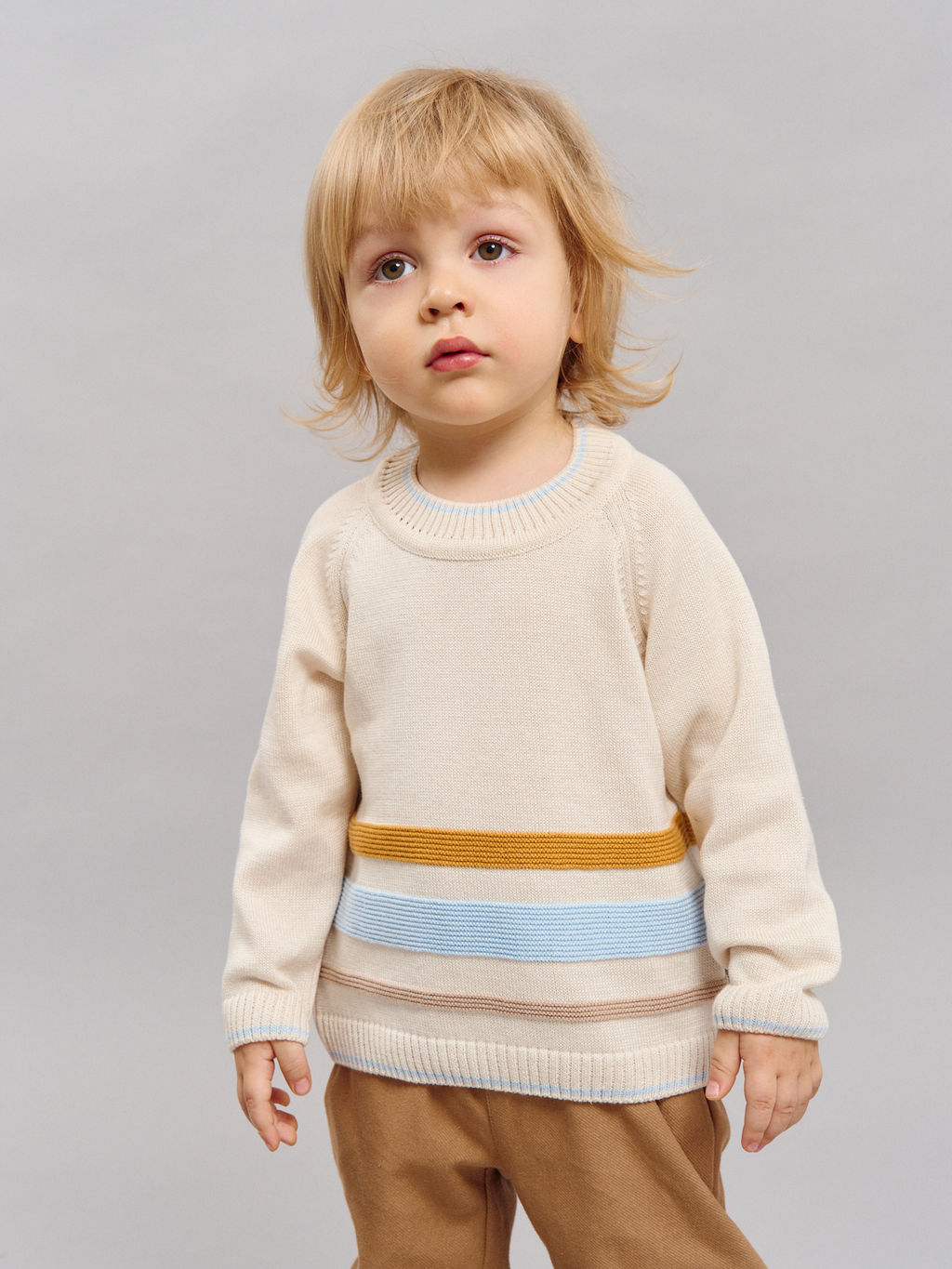 Джемпер вязаный Ручеек 0+ - Bungly фото 3