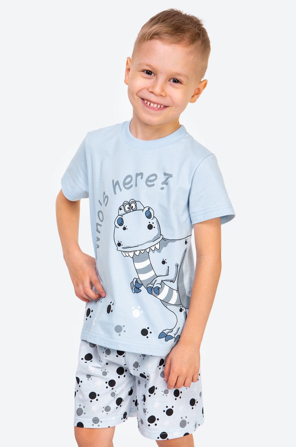 Детская хлопковая пижама Happy Fox  фото 7