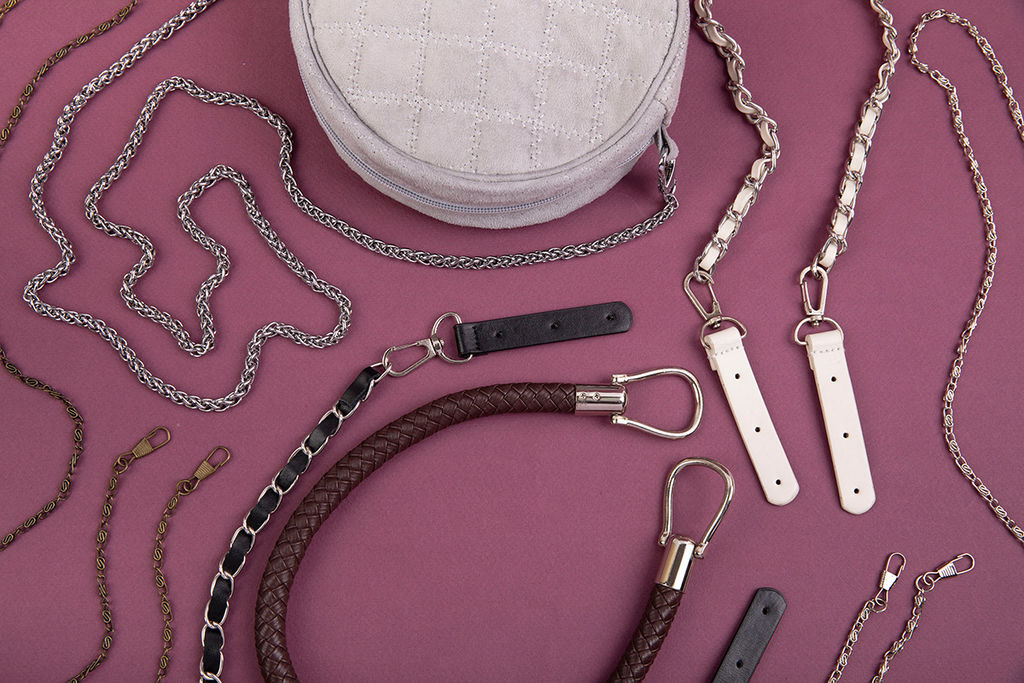 Gamma HA-22 Ручка для сумки 45 см 1 шт. №03 чёрный