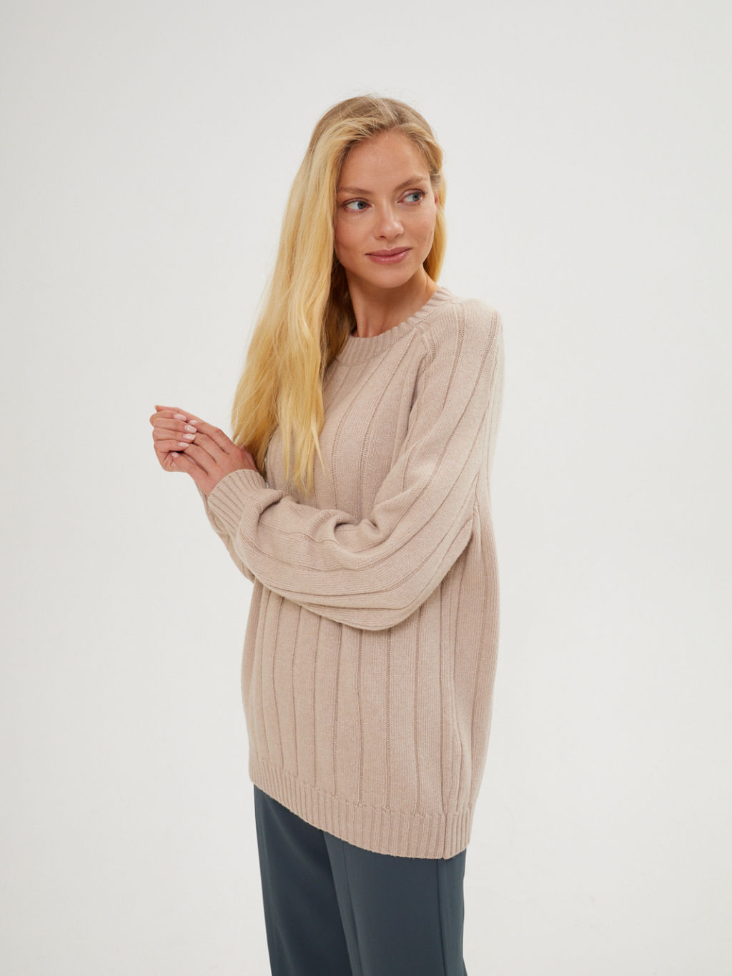 Джемпер 311.070368/бежевый - Seven senses фото 45