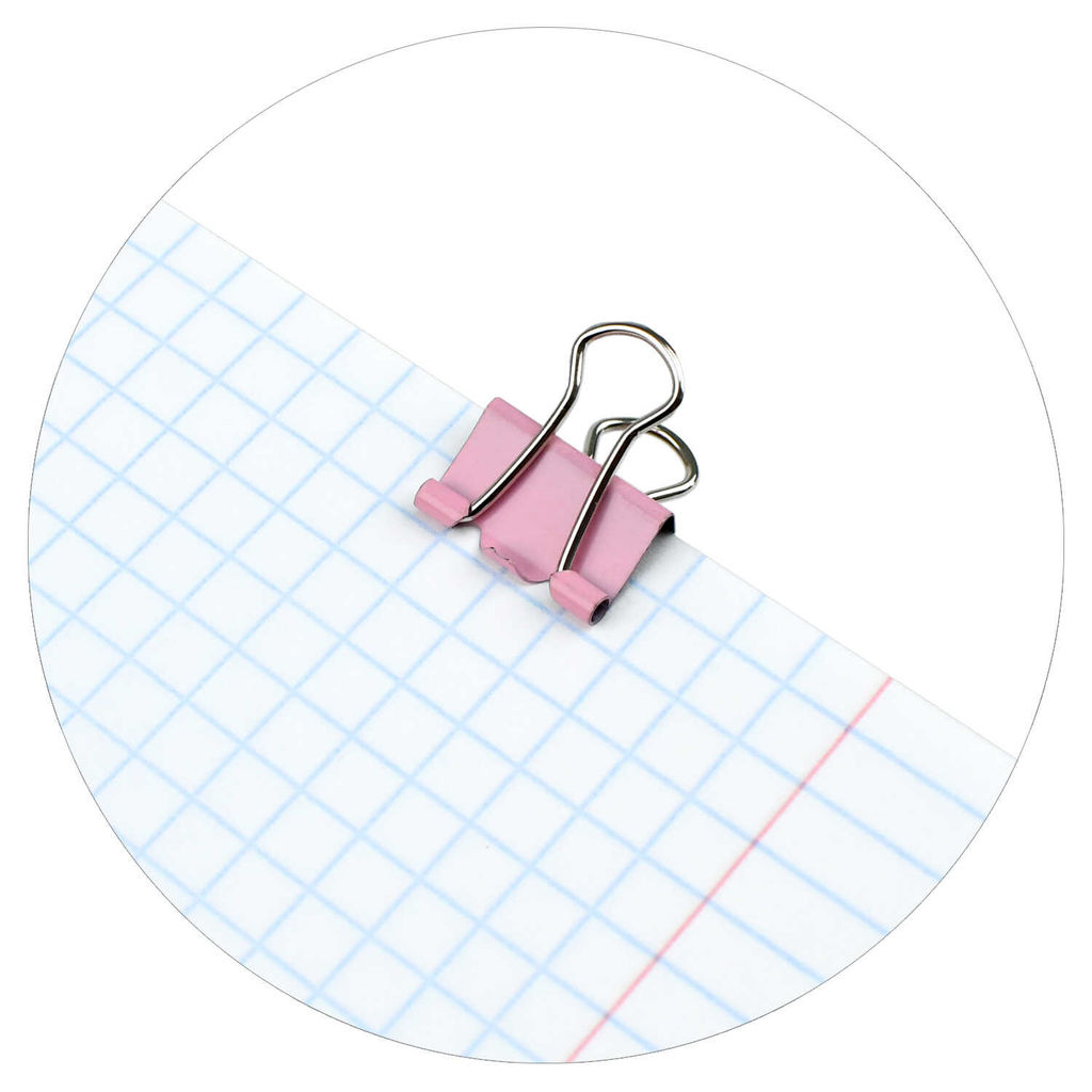 Зажимы канцелярские, арт. 71498 / 24 ЧЁРНЫЙ КОТИК (25 шт. в наборе, размер: 15х25 мм, материал: металл; цвет: розовый; индивидуальная упаковка: ПВХ-блистер на подложке из мелованного картона с европодвесом + ПЭТ-пакет)