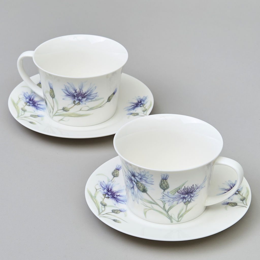 ЧАЙНЫЙ НАБОР LEFARD ВАСИЛЬКИ 4 ПР. НА 2 ПЕР. 250 МЛ  фото 7