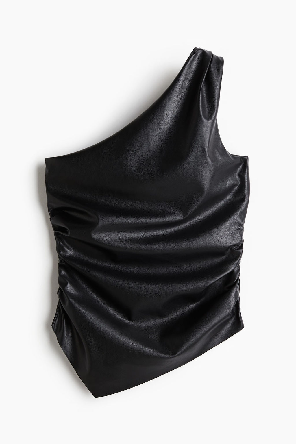 Top fruncido de un hombro - H&m фото 4