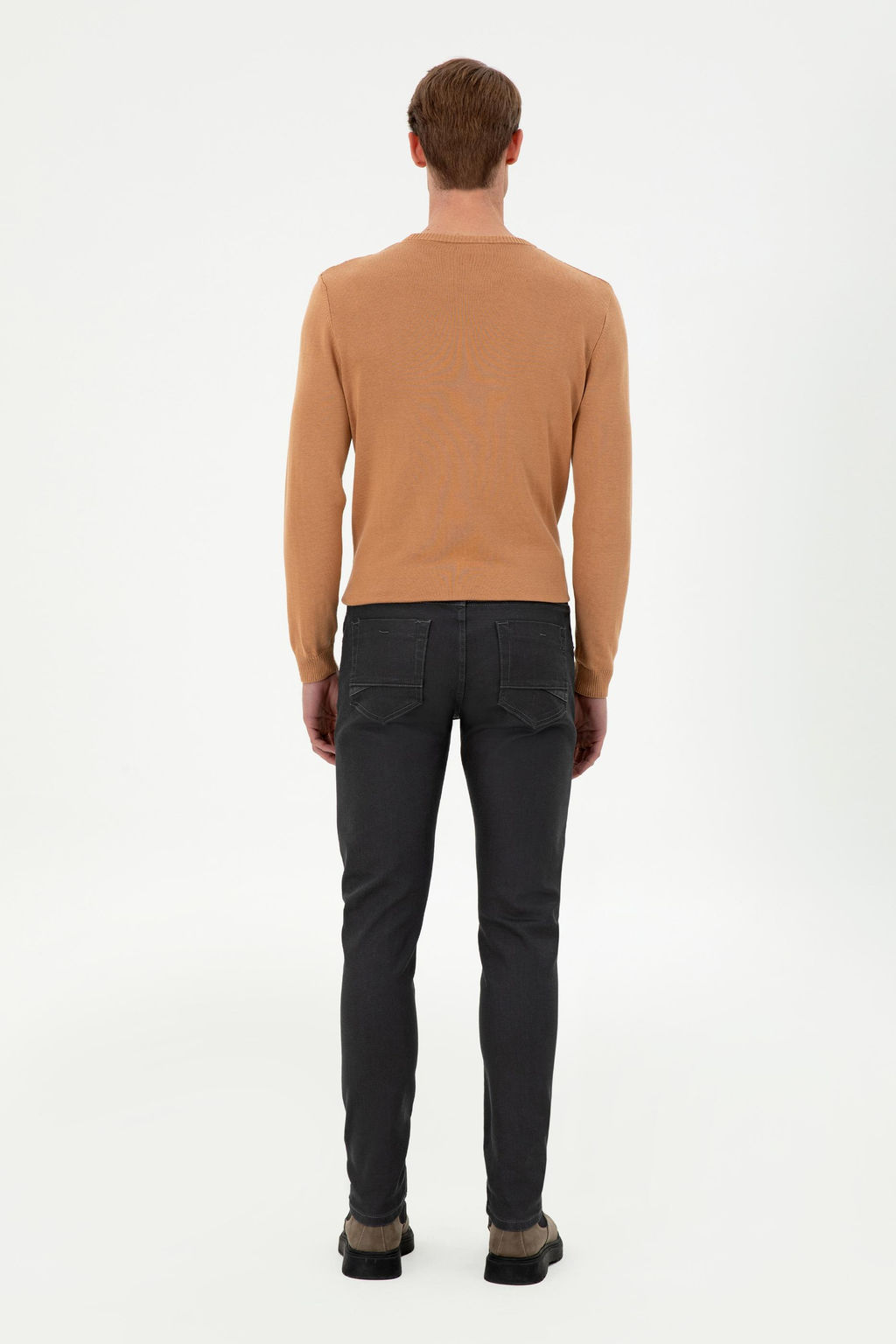 Мужские джинсовые брюки антрацитового цвета Неожиданная скидка в корзине - U.s. polo assn фото 4