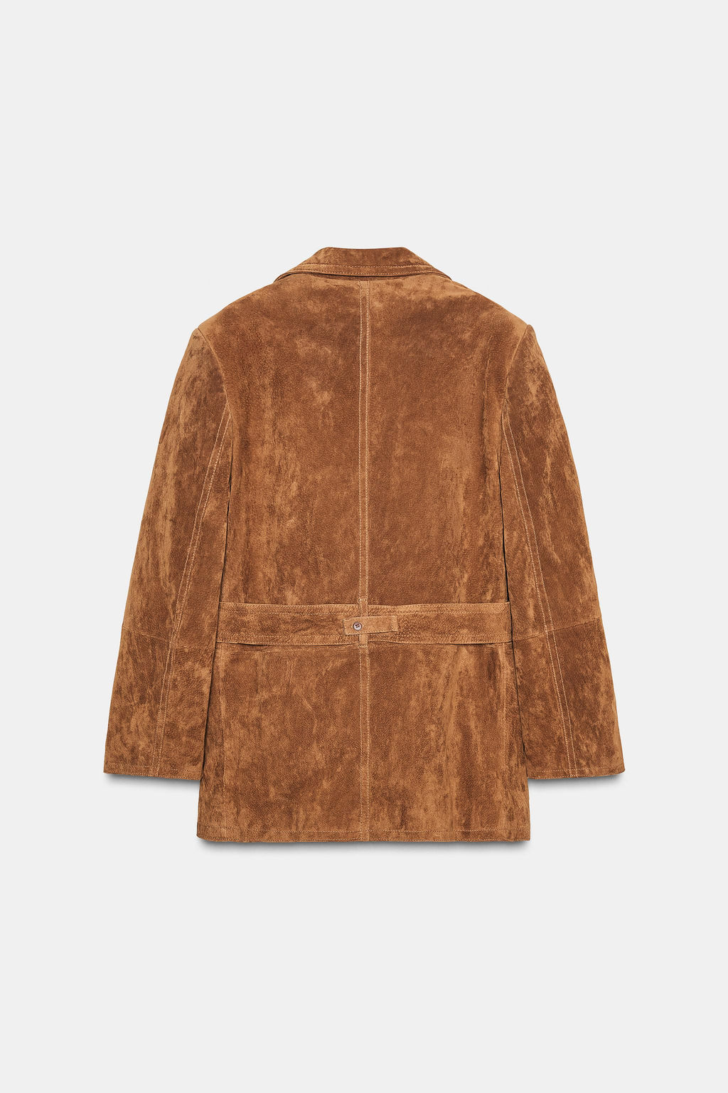 SUEDE LEATHER BLAZER