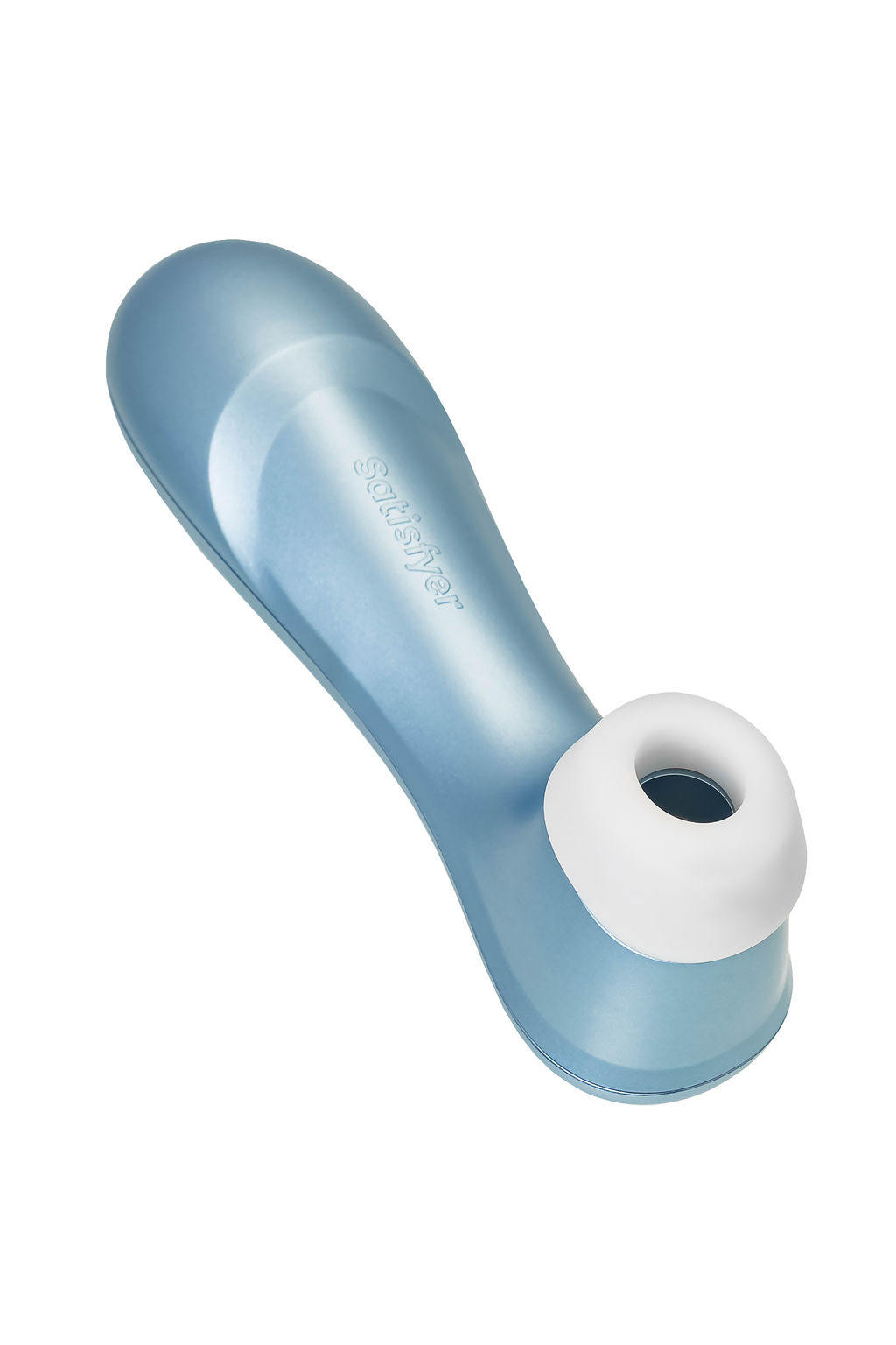 Вакуум-волновой бесконтактный стимулятор клитора Satisfyer PRO 2, силикон, голубой, 15 см  фото 6