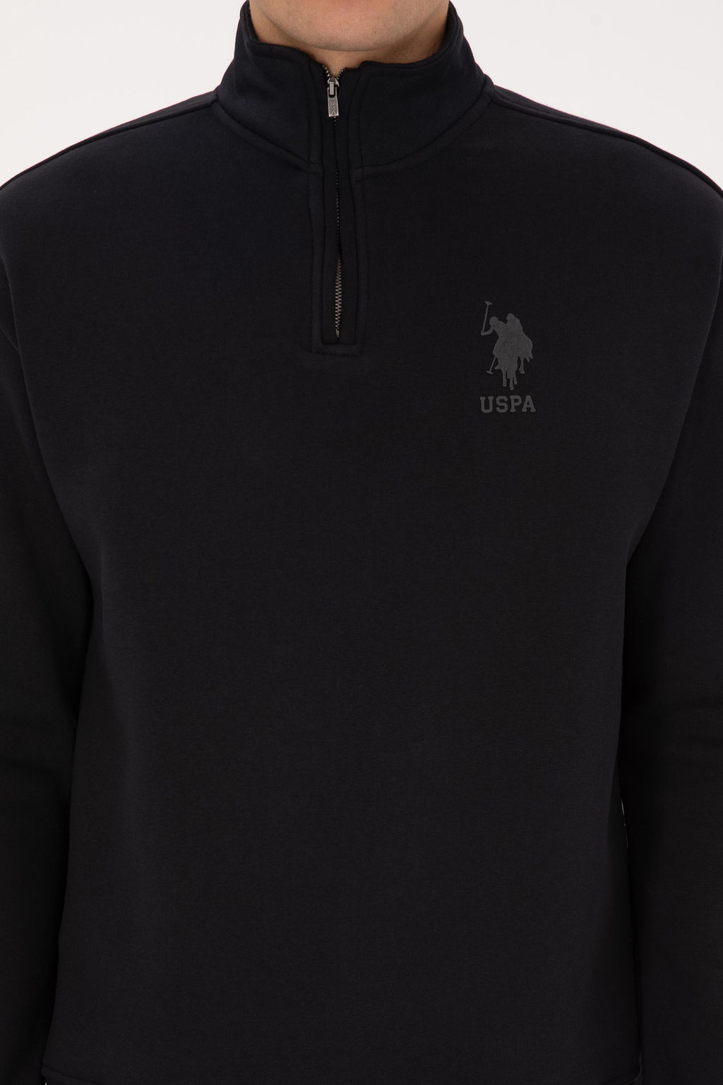 Erkek Siyah Sweatshirt - U.s. polo assn фото 6