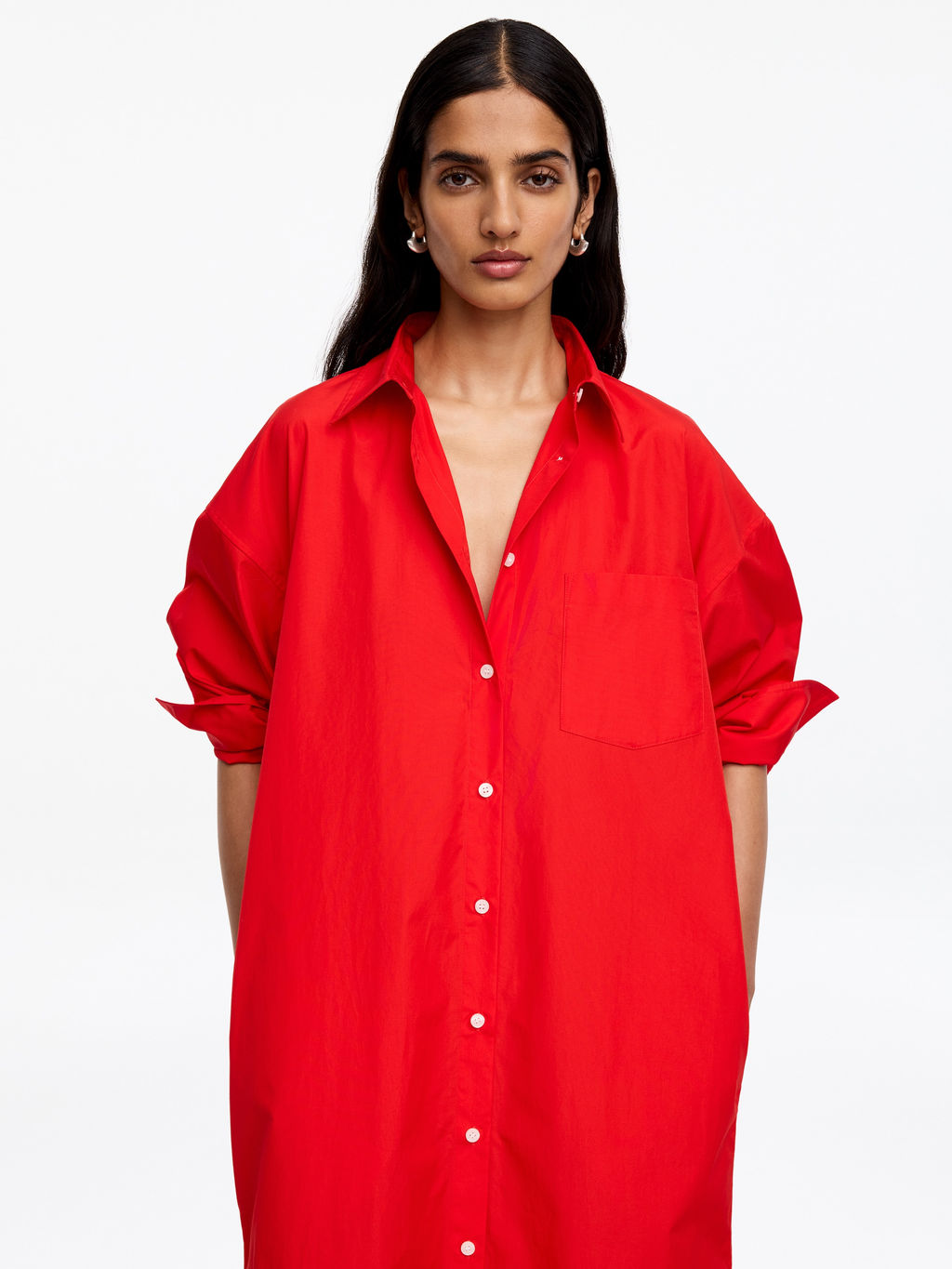 Vestido camisero de algod?n - H&m фото 6
