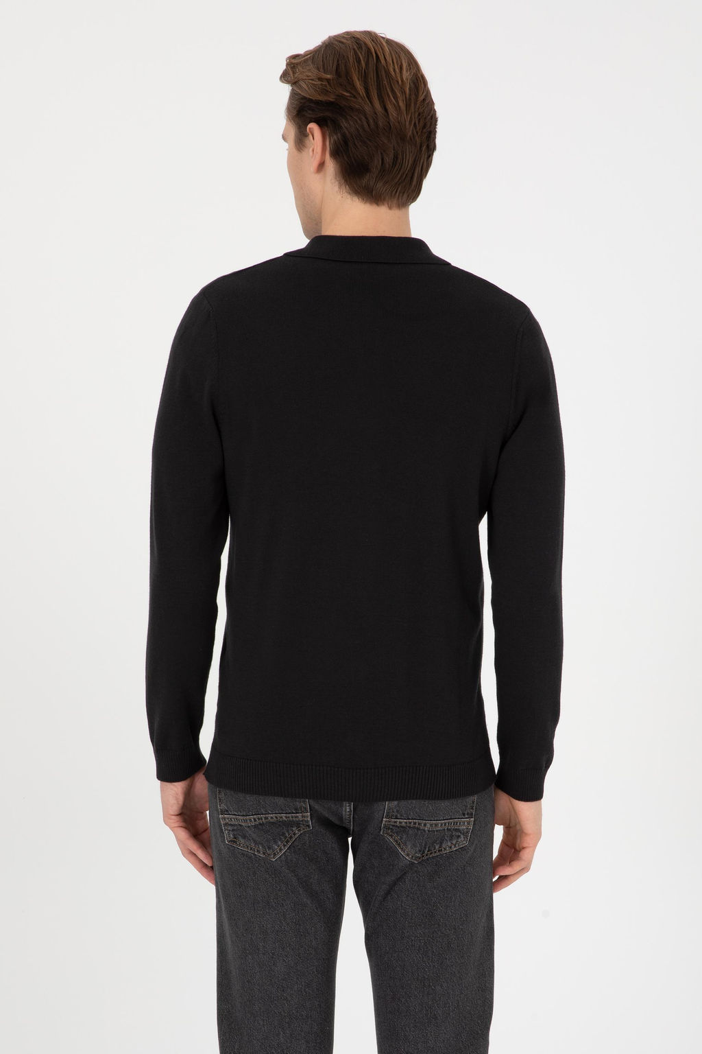 Erkek Siyah Basic Triko H_rka - U.s. polo assn фото 5