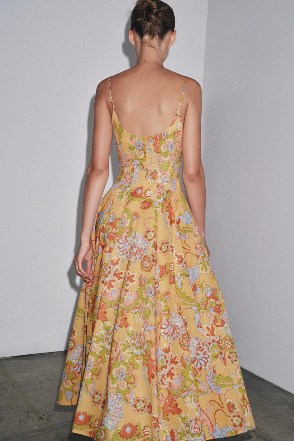 ZW COLLECTION FLORAL PRINT DRESS - Zara фото 3