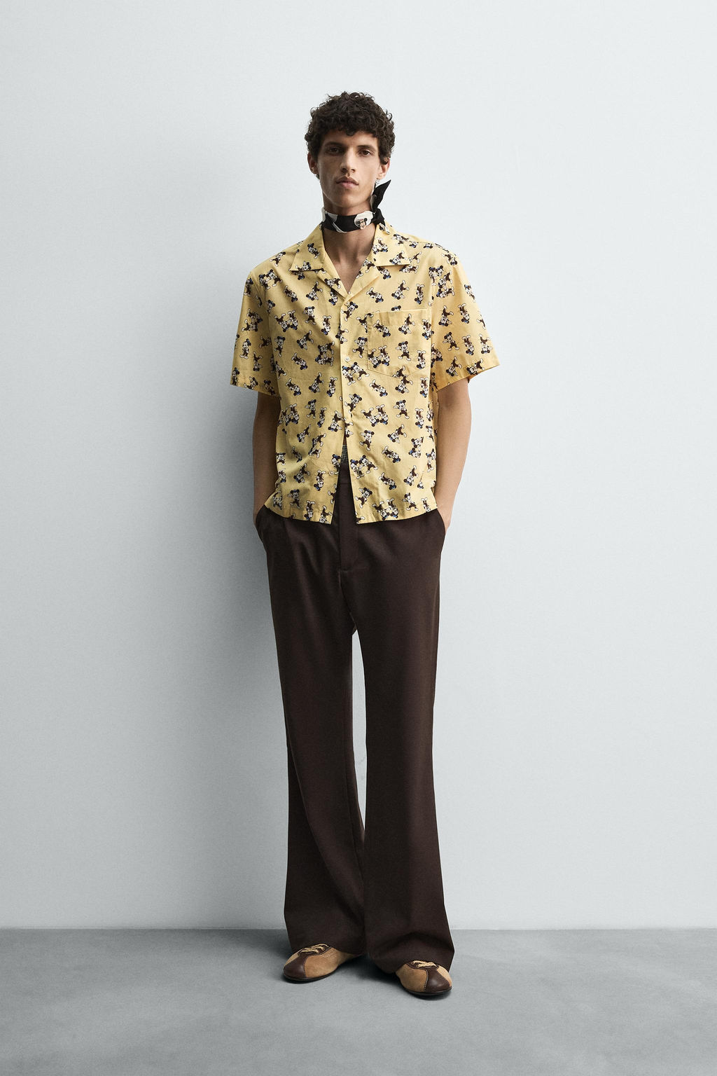 FLARE FIT TROUSERS HARRY LAMBERT FOR ZARA X DISNEY