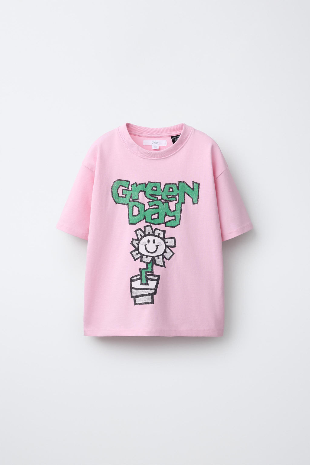 CAMISETA ESTAMPADA GREENDAY ® / Rosa - Zara фото 2
