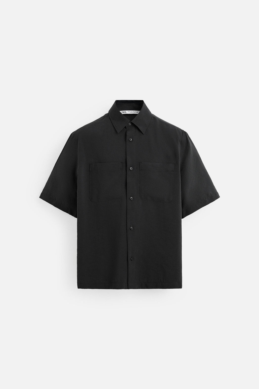 RELAXED FIT FLOWING SHIRT - Zara фото 17