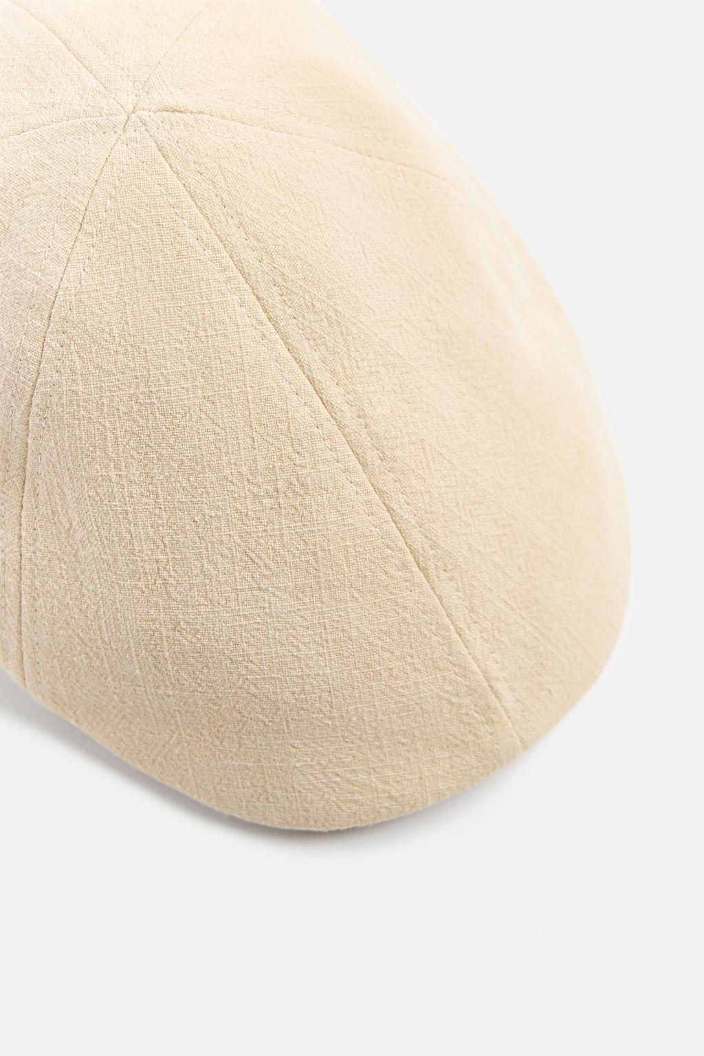 RAMIE - COTTON FLAT CAP - Zara фото 5