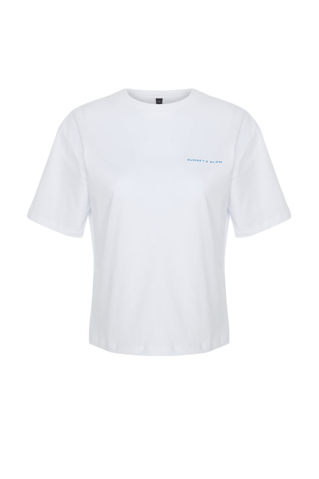 TRENDYOLMILLA Beyaz Premium %100 Pamuk Bask?l? Relaxed/Rahat Kal?p Orme T-Shirt TWOSS24TS00172  фото 15