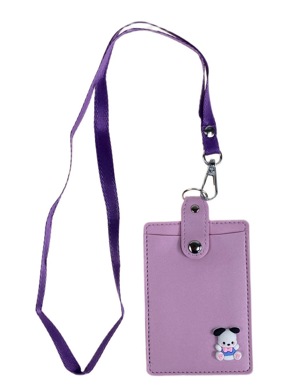 Бейджик на шею, цвет сиреневый - Greta фото 2