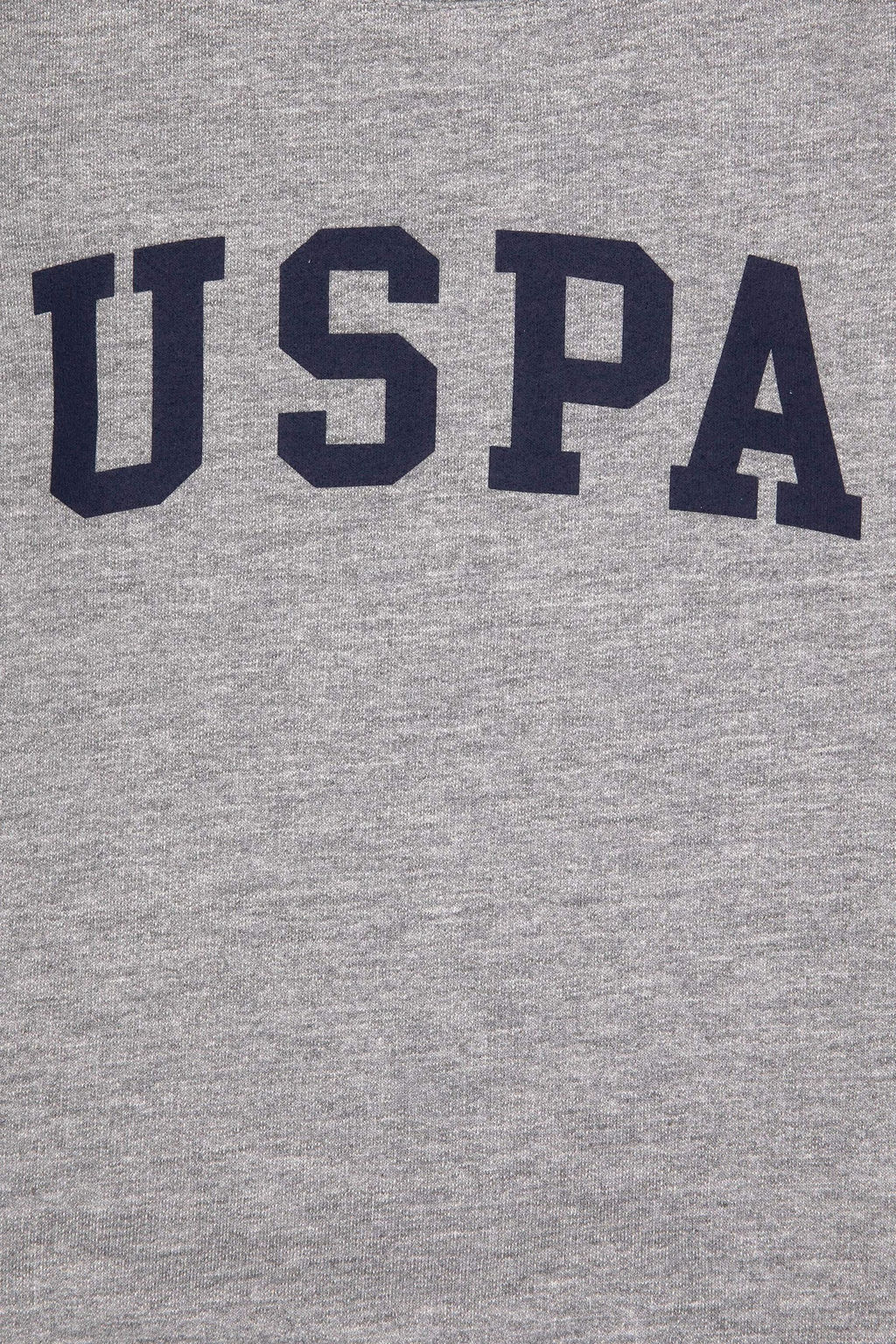 Erkek _ocuk Gri Melanj Bisiklet Yaka Basic Sweatshirt Sepette S_rpriz _ndirim - U.s. polo assn фото 3