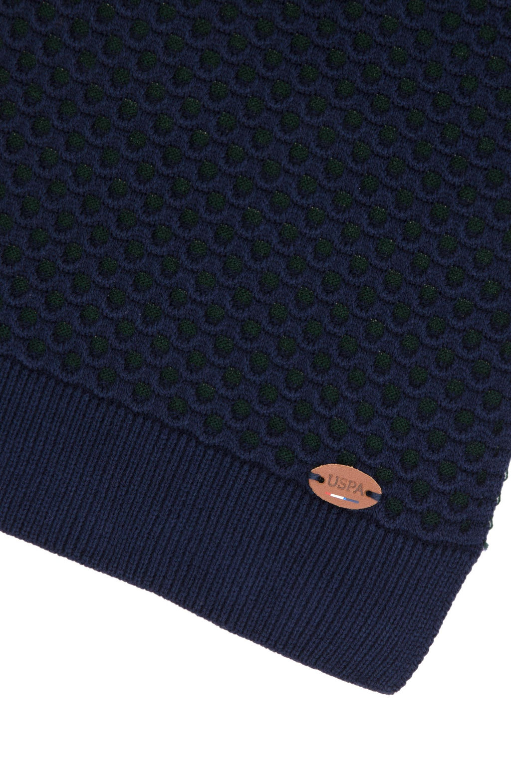 Мужской темно-синий шарф Неожиданная скидка в корзине - U.s. polo assn фото 2