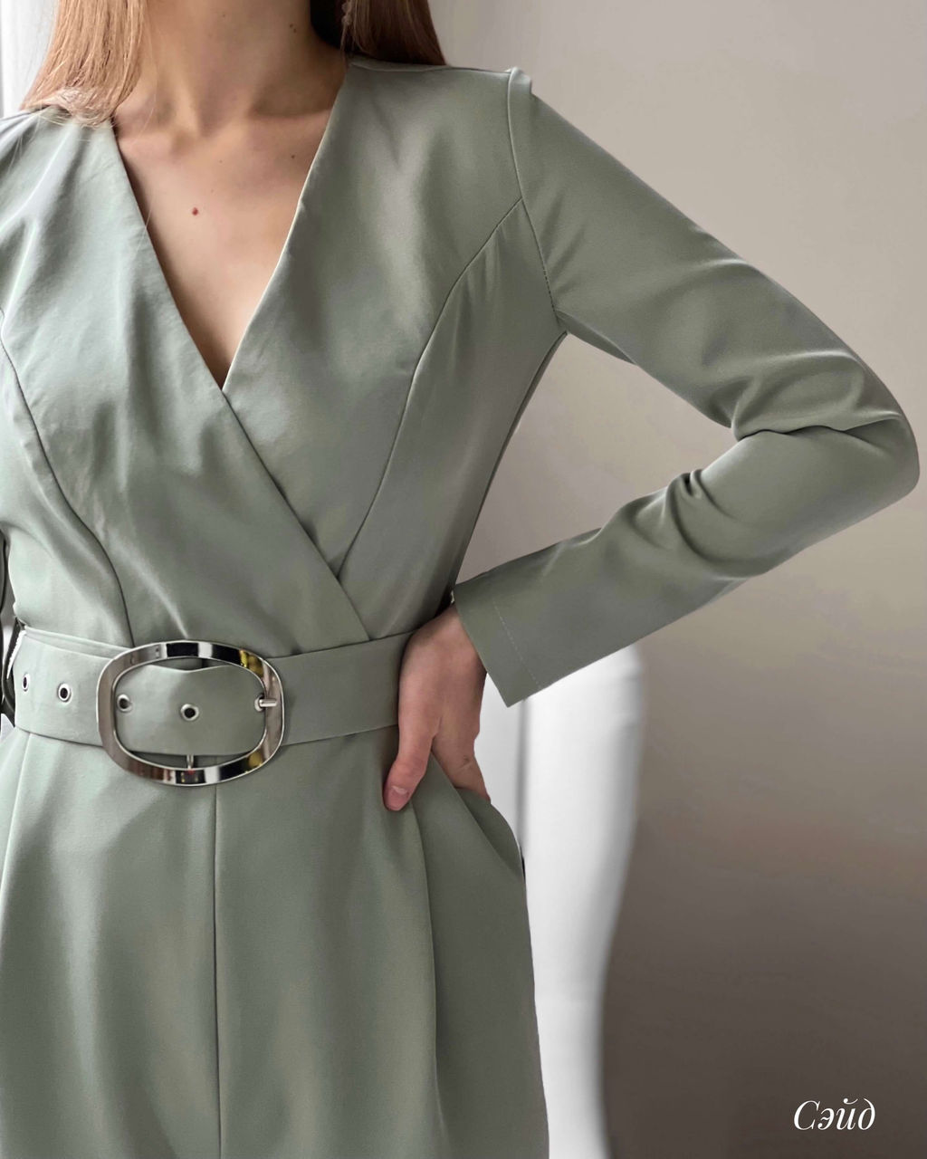 Комбинезон Сэйд (фисташковый) - Nadi bordo фото 4