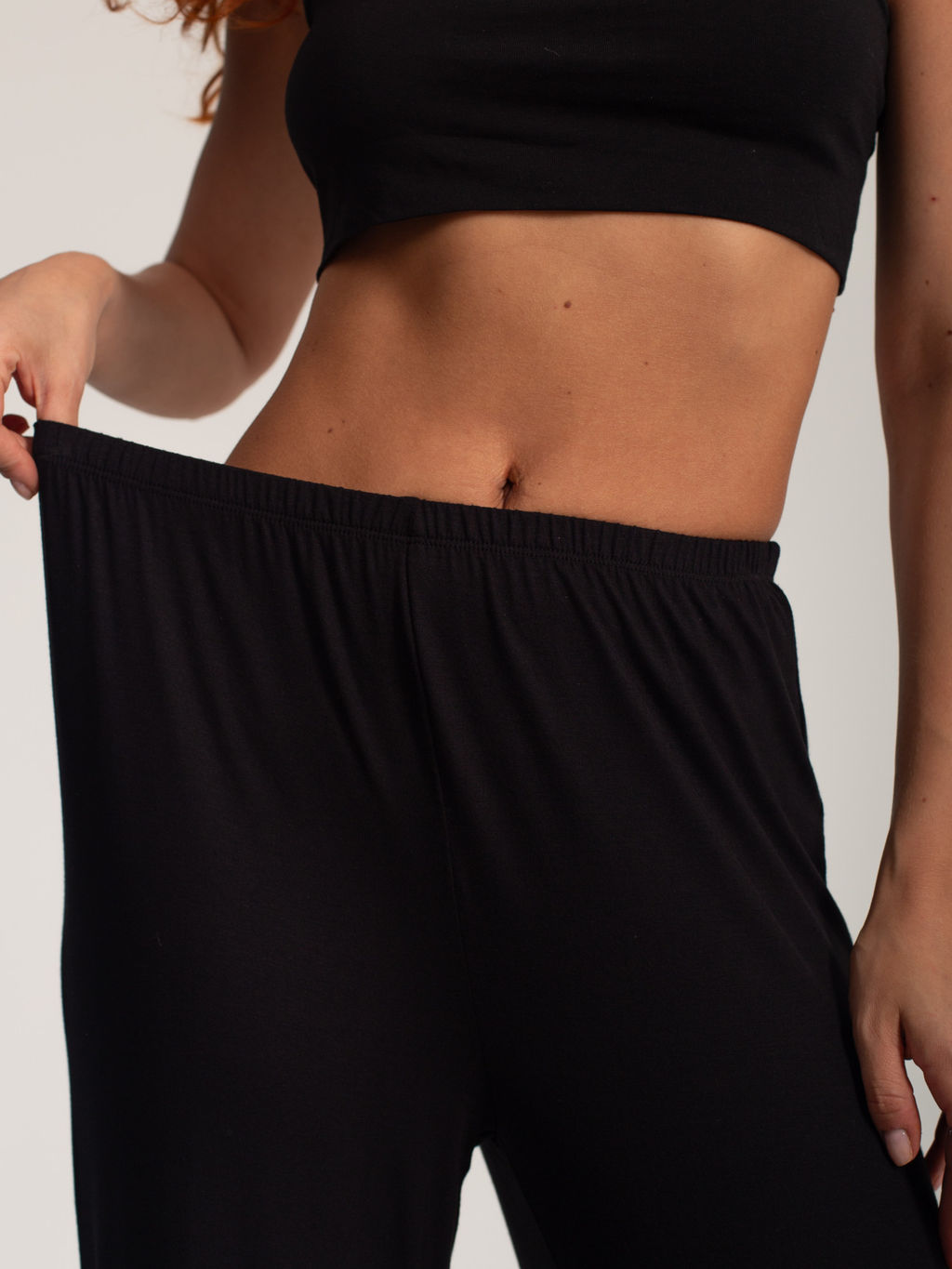 Брюки женские модал "АФИНА" ЧЕРНЫЙ