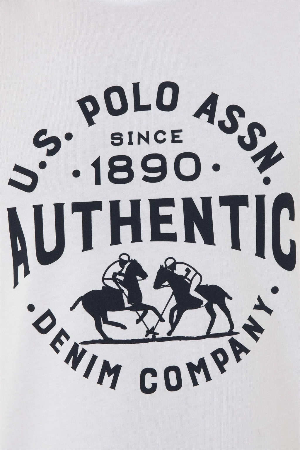 Мужская белая футболка - U.s. polo assn фото 7