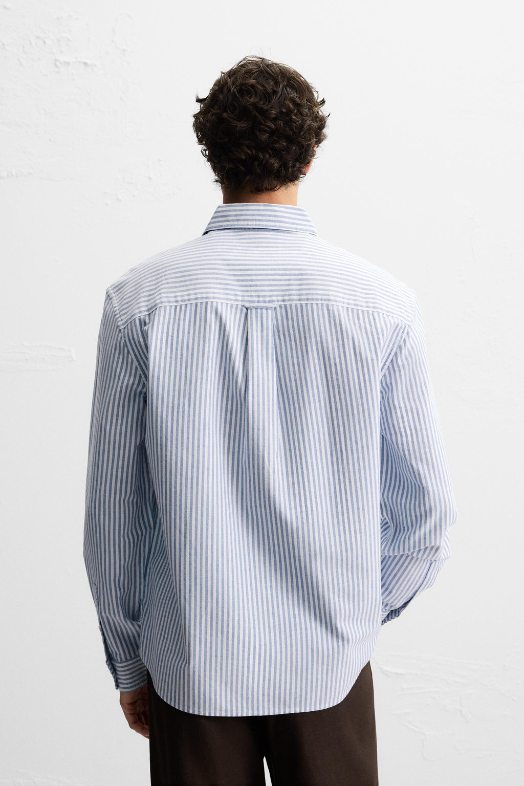 TEXTURED OXFORD SHIRT - Zara фото 3