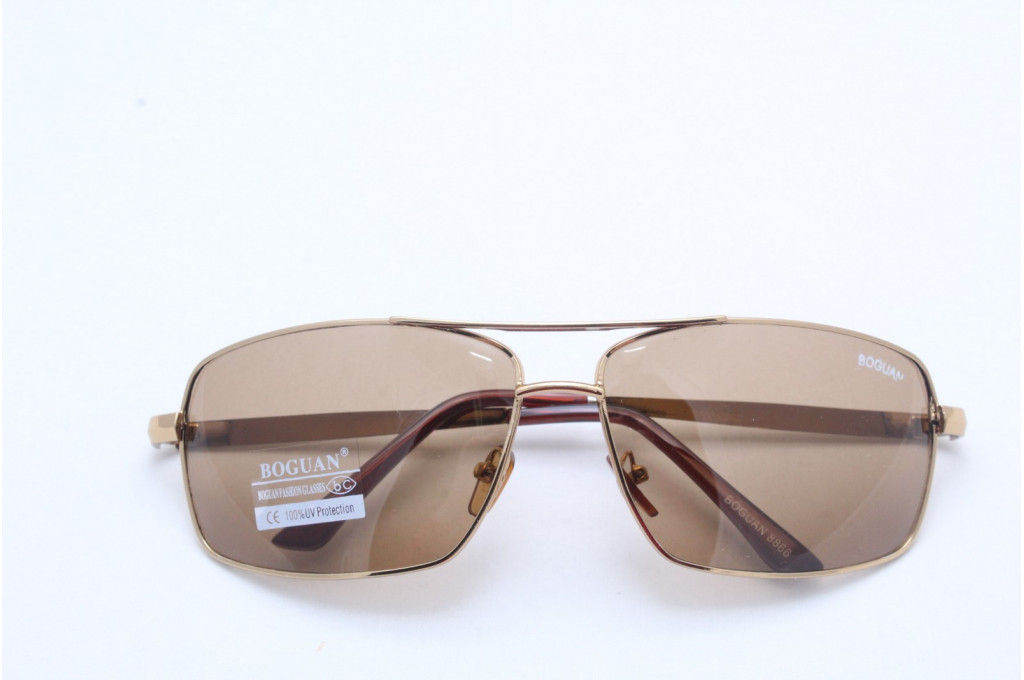ОЧКИ СОЛНЦЕЗАЩИТНЫЕ BOGUAN СТЕКЛО 8866 кор.