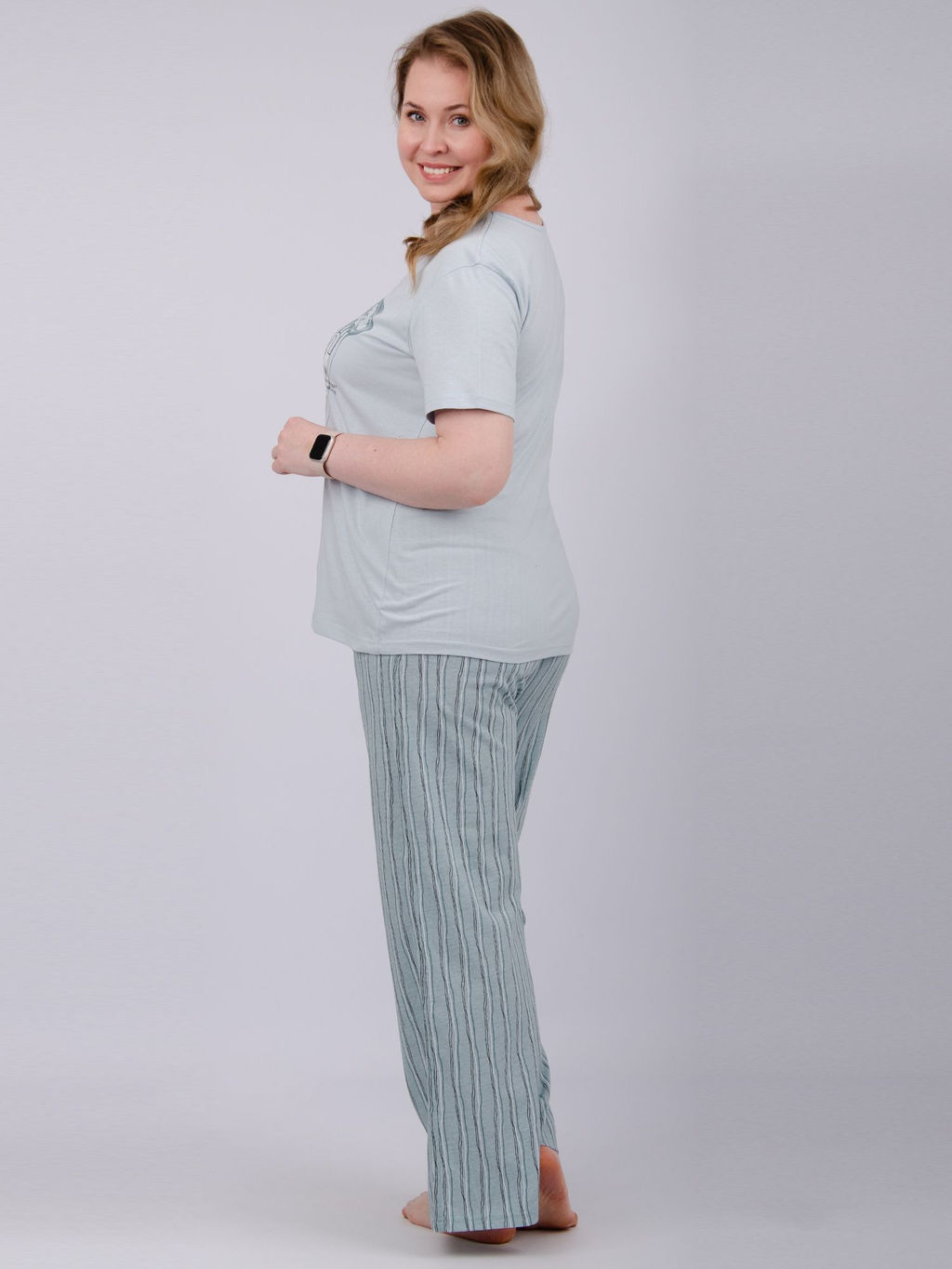 Пижама "Джелли 2" брюки, трикотаж