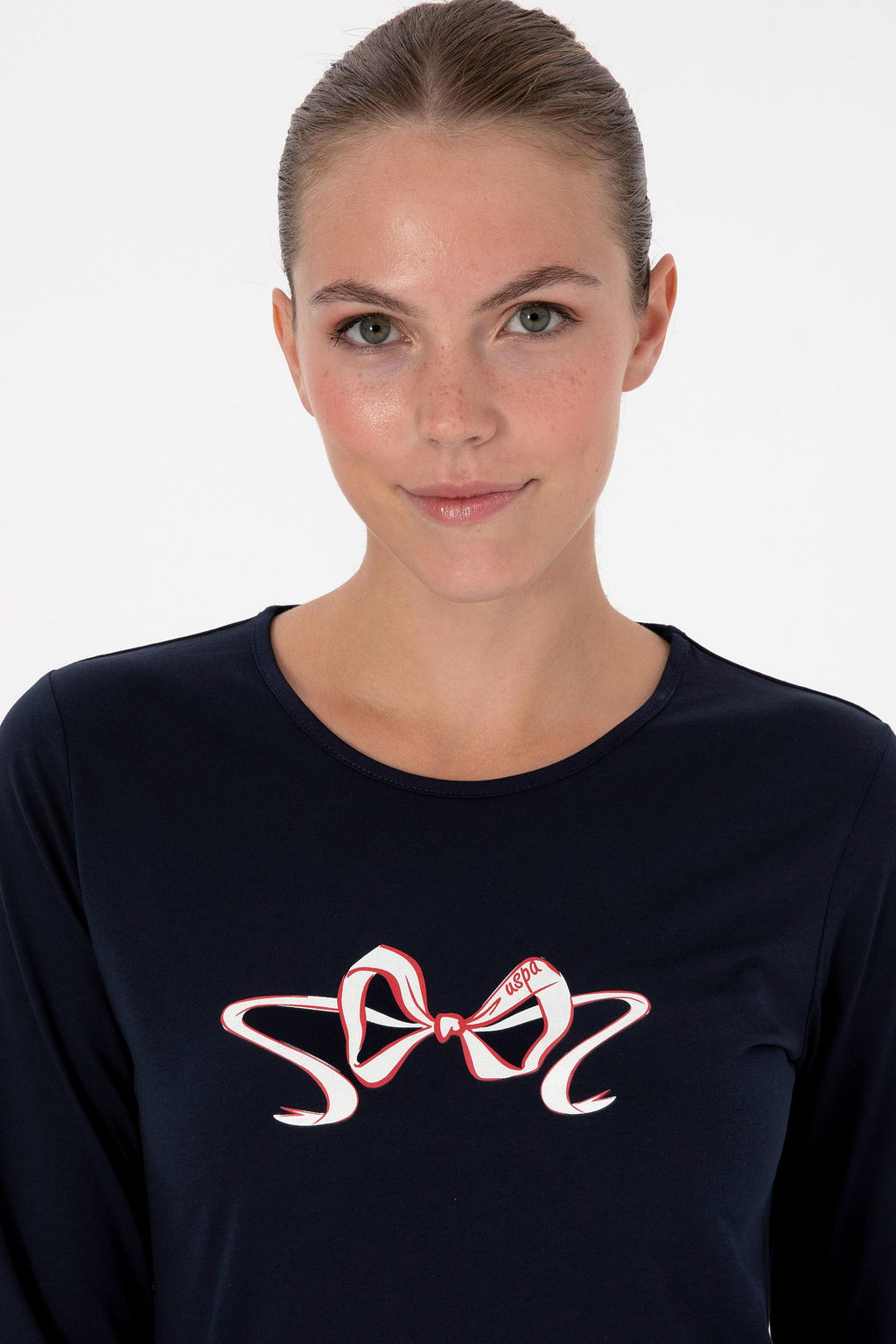 Kad_n Lacivert Pijama Tak_m_ Sepette S_rpriz _ndirim - U.s. polo assn фото 2