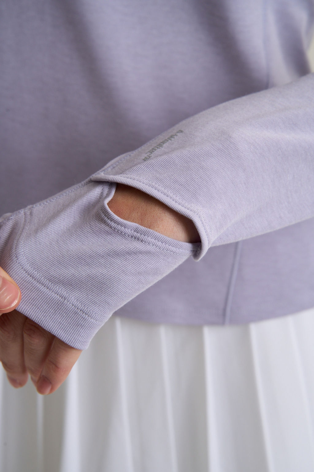 Лонгслив half-zip Фиолетовый ANTA RUNNING LS Tee