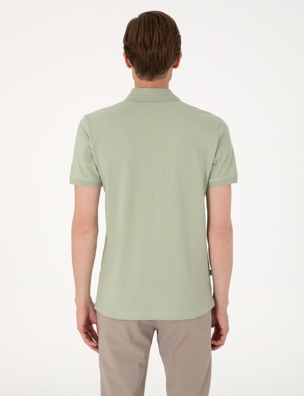 Ye_il Slim Fit Basic Ti__rt