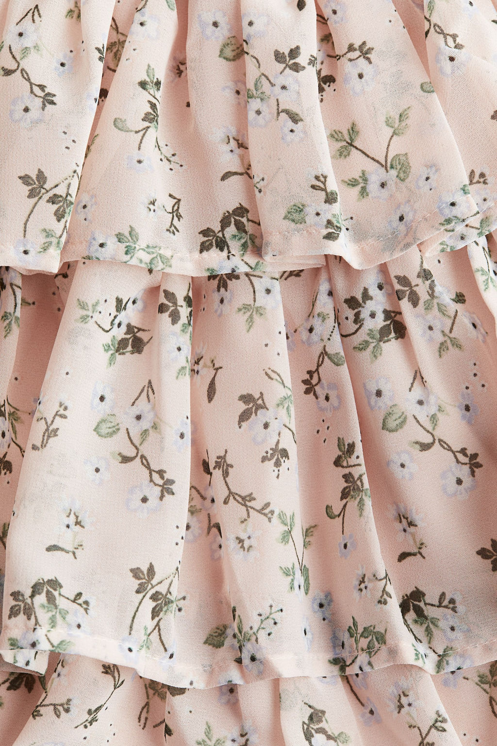 Vestido de gasa con volantes - H&m фото 2