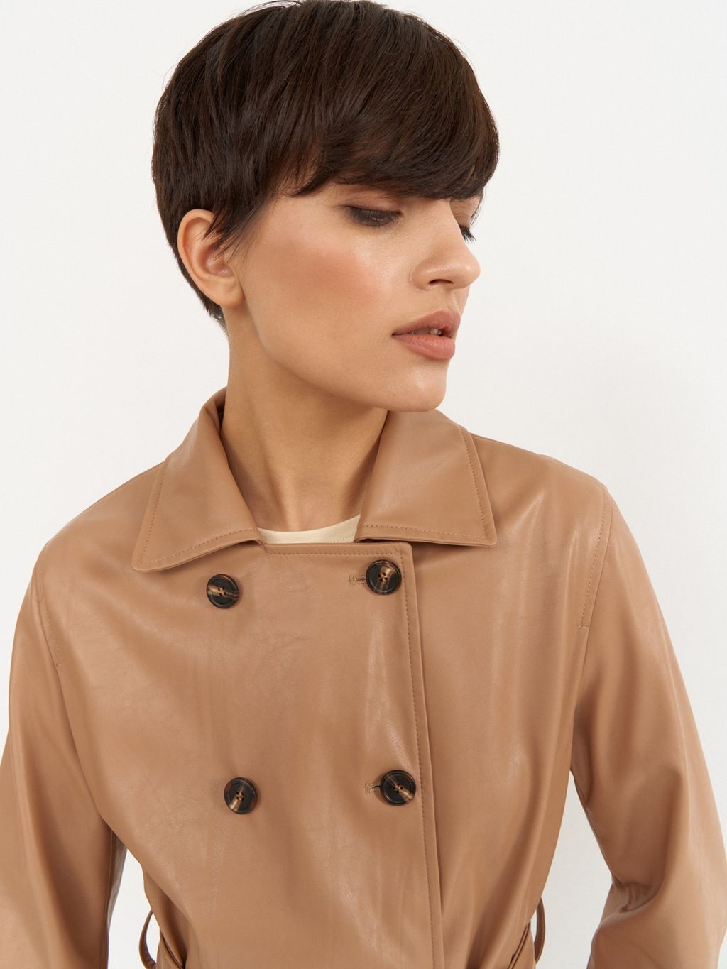 Conso/SM 210102 - beige Тренч фото 4