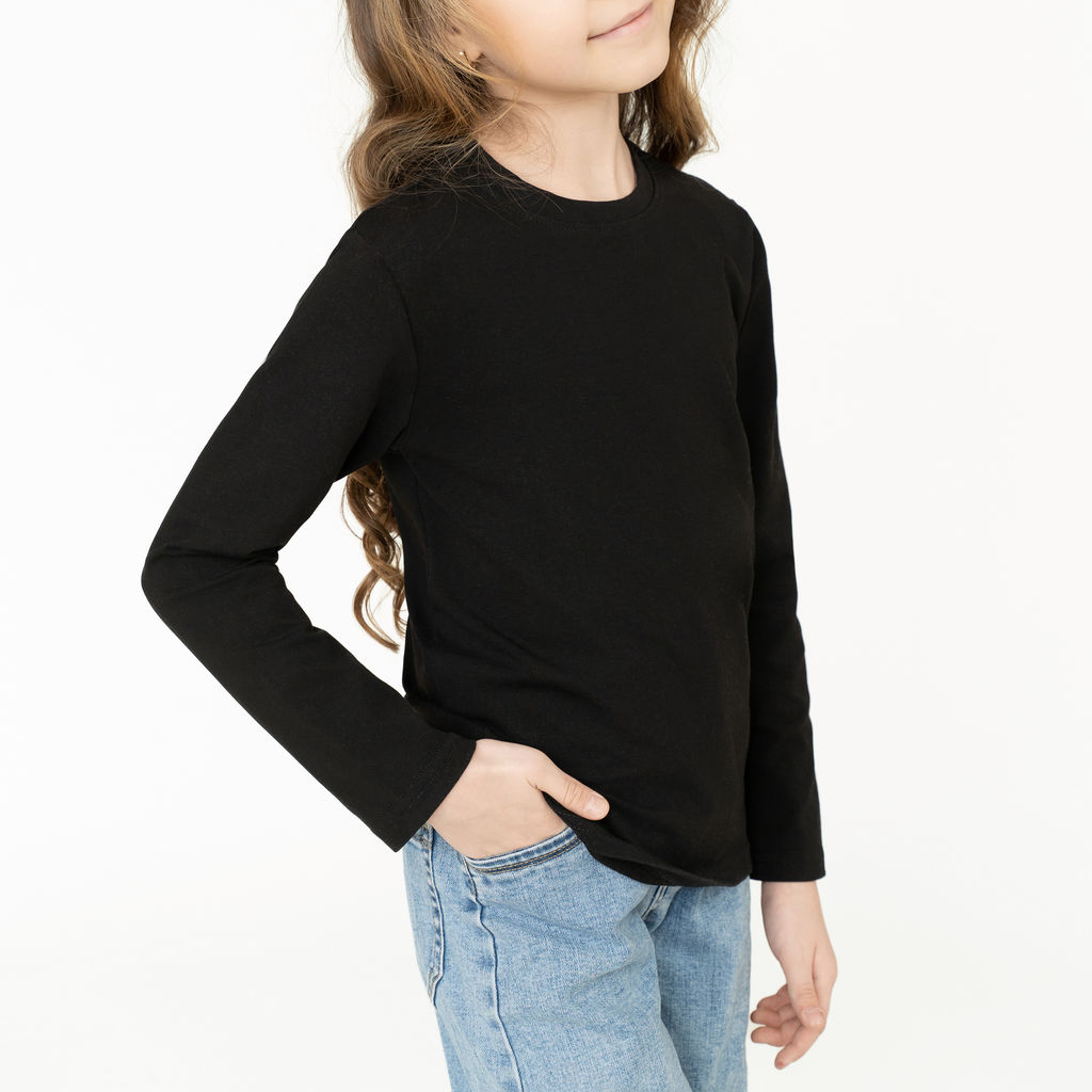 Джемпер детский черный 698/1 (152, 80)