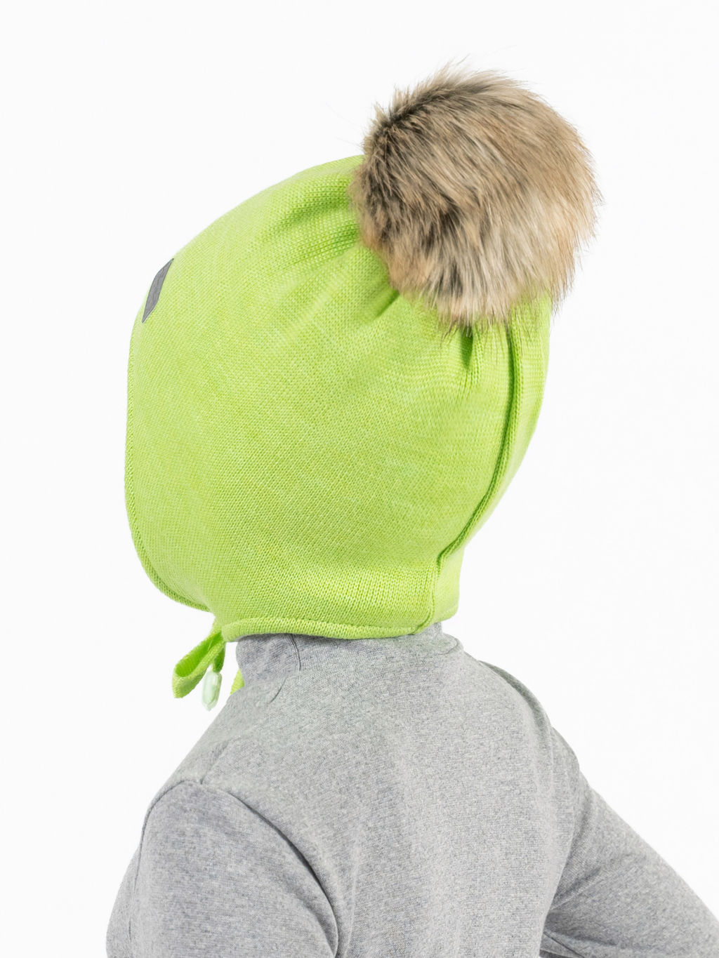 Шапка детская салатовая Ш-088 (48)