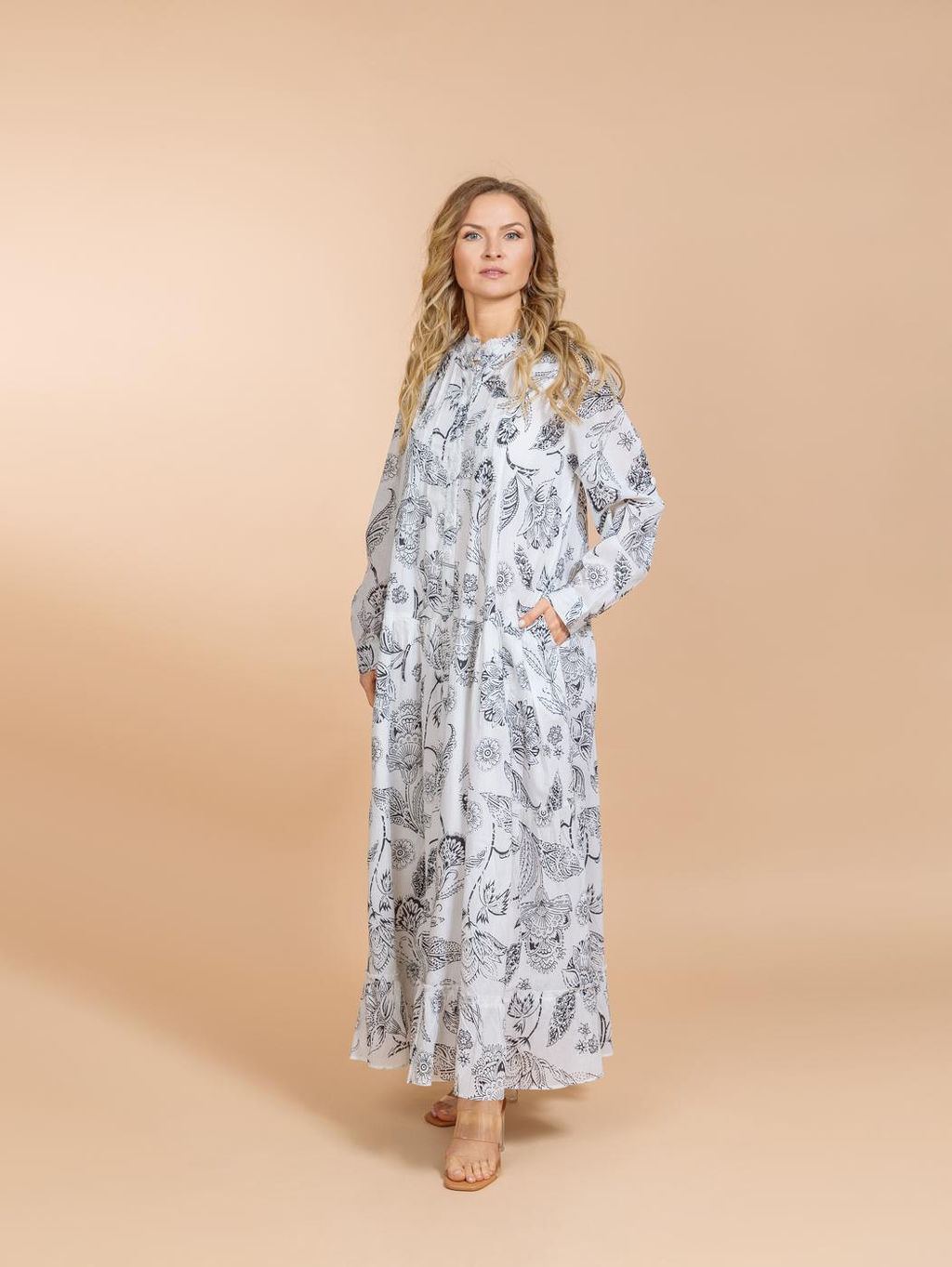 Платье (хлопок) №25-242-2 (Лето-2025) - Ганг фото 4