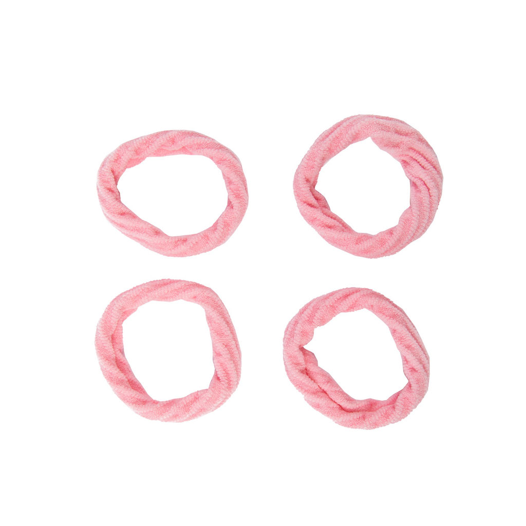 CHERRY MARY R6026 Набор резинок для волос 5 х 4 шт. №02 розовый  фото 4