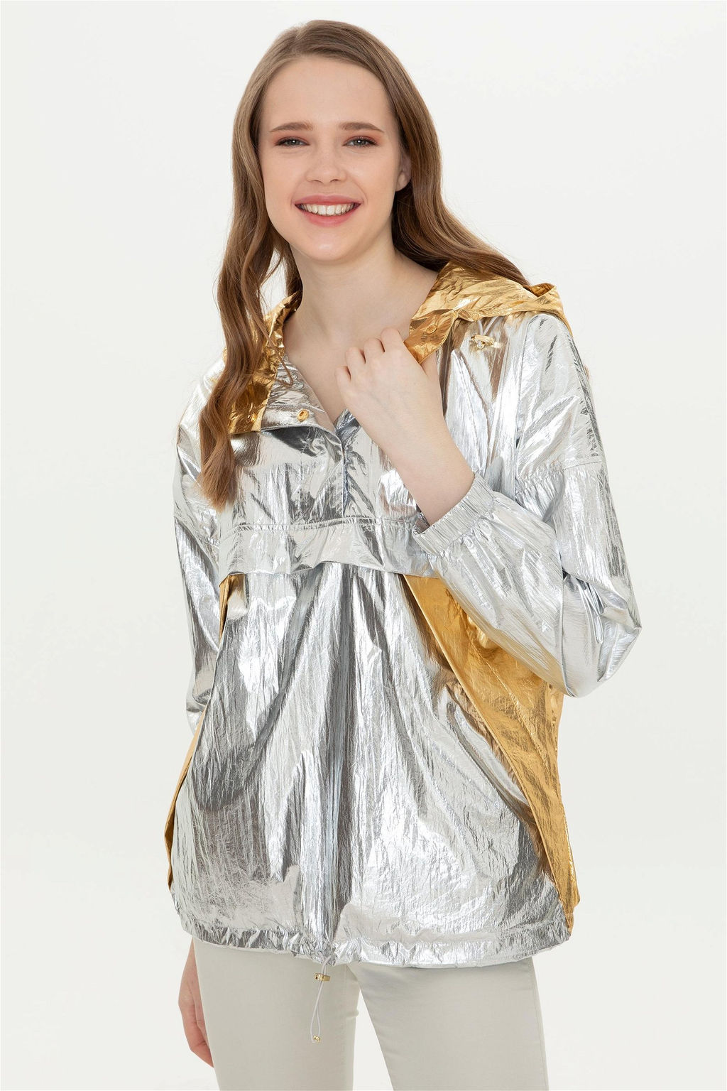 U. S. Polo Assn Женское серое пальто - U.s. polo assn фото 9