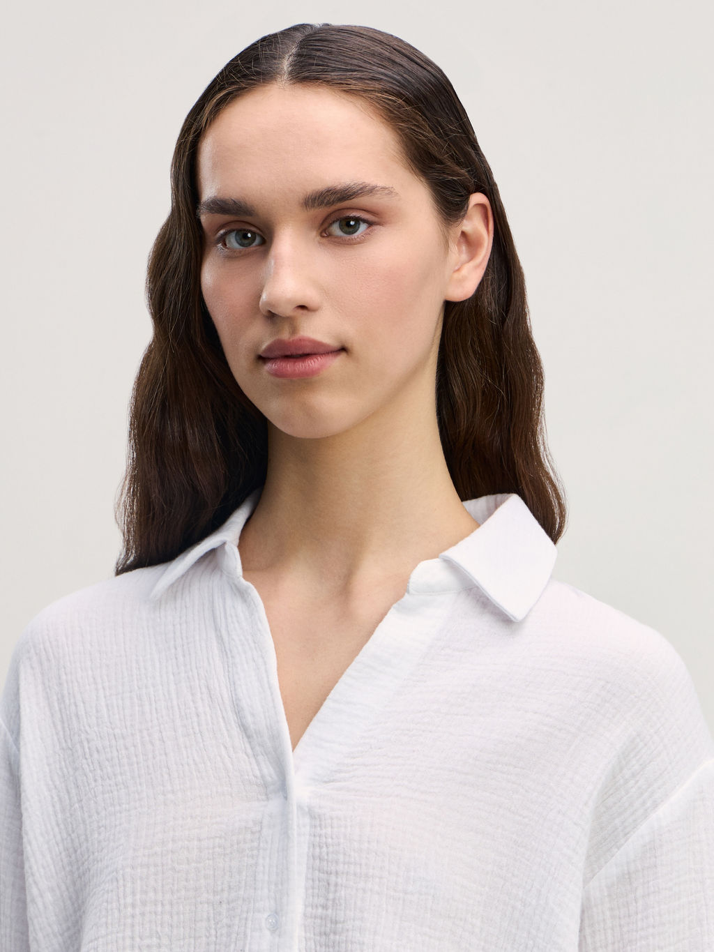 Рубашка из хлопка / Zarina  фото 6