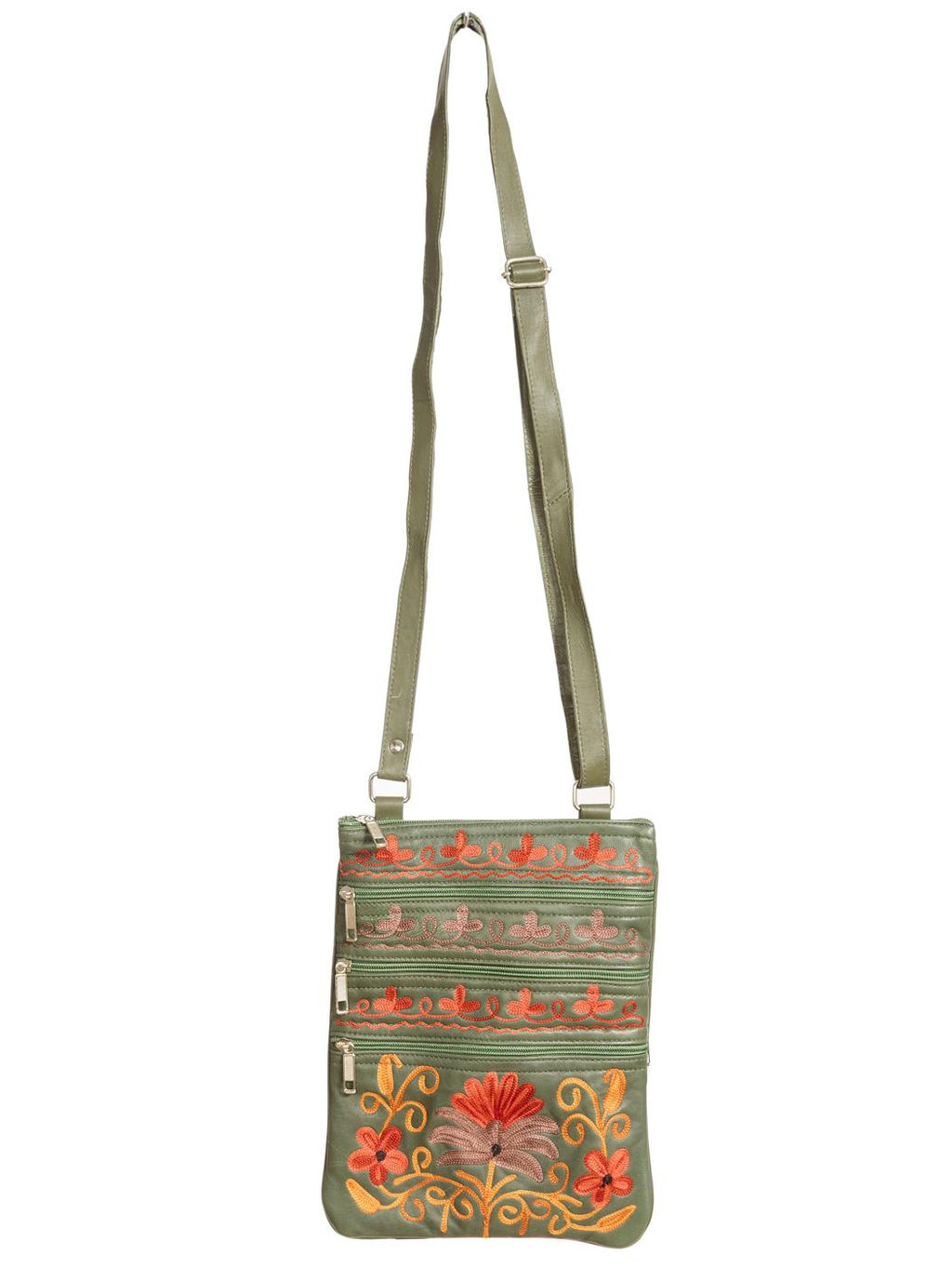 Сумка натуральная кожа через плечо №1114/42 - Ганг фото 2