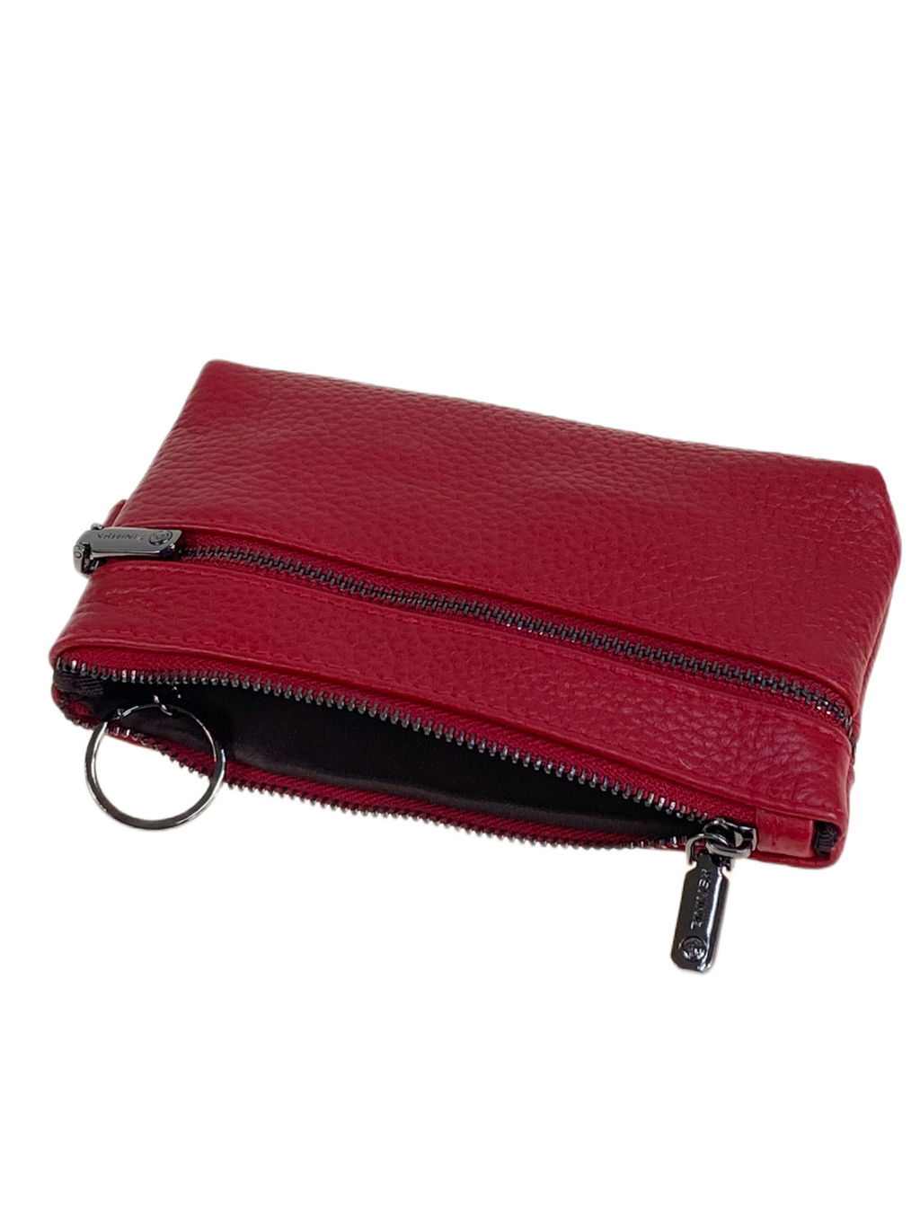 Женский кошелёк из натуральной кожи, цвет бордово-красный - Greta фото 2