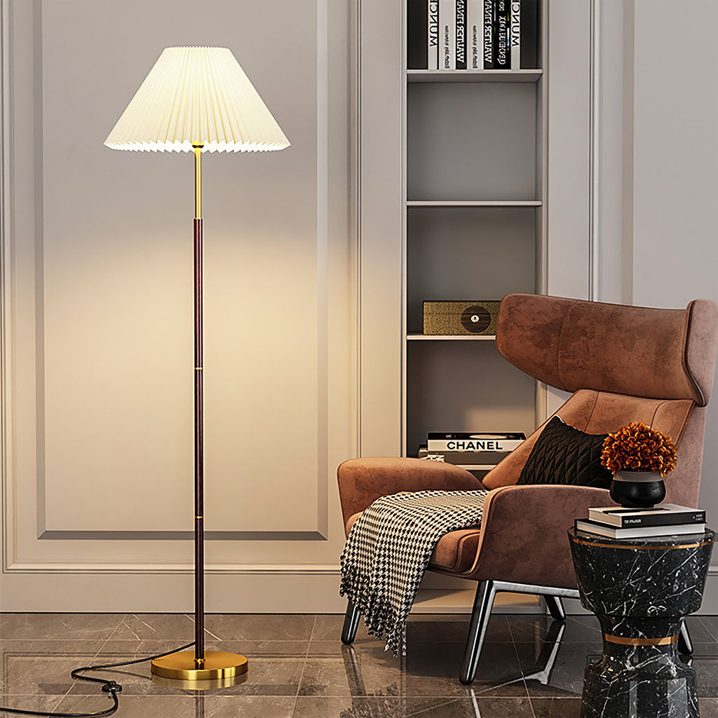 UML-T522 E27 COPPER/WHITE Торшер напольный под лампу Е27, 40W. Медный/Белый. ТМ Uniel - Volpe фото 3