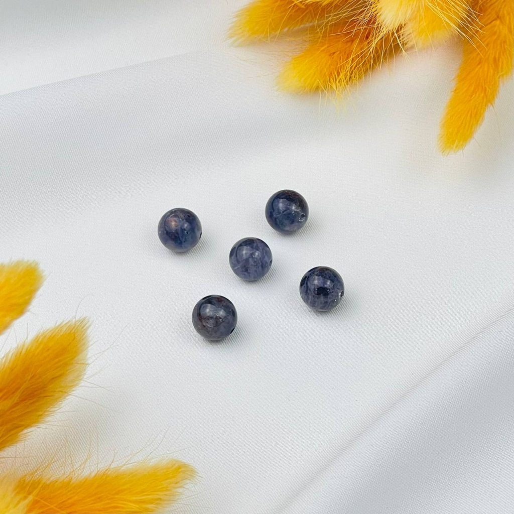 Бусины для украшений из Иолита (5 шт)